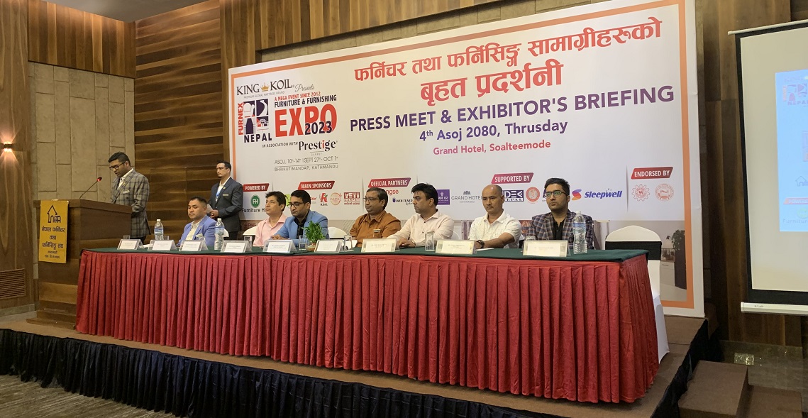 असोज १० गतेदेखि काठमाडौंमा फर्निचर एक्स्पो हुँदै