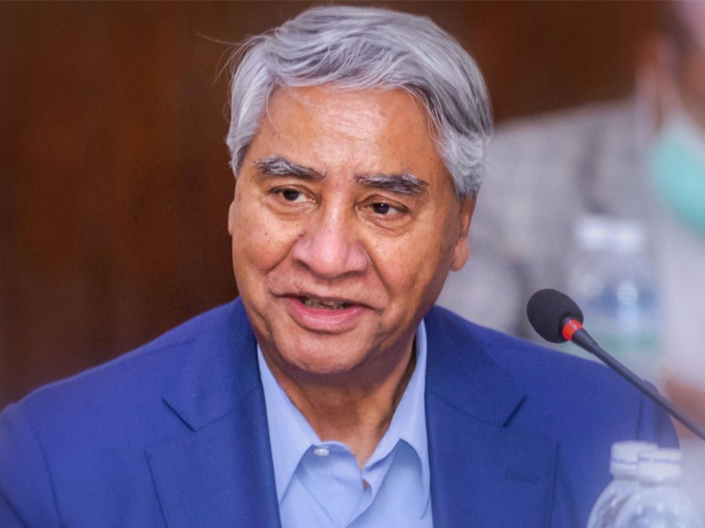 एमालेको चियापनमा काँग्रेस सभापति देउवा