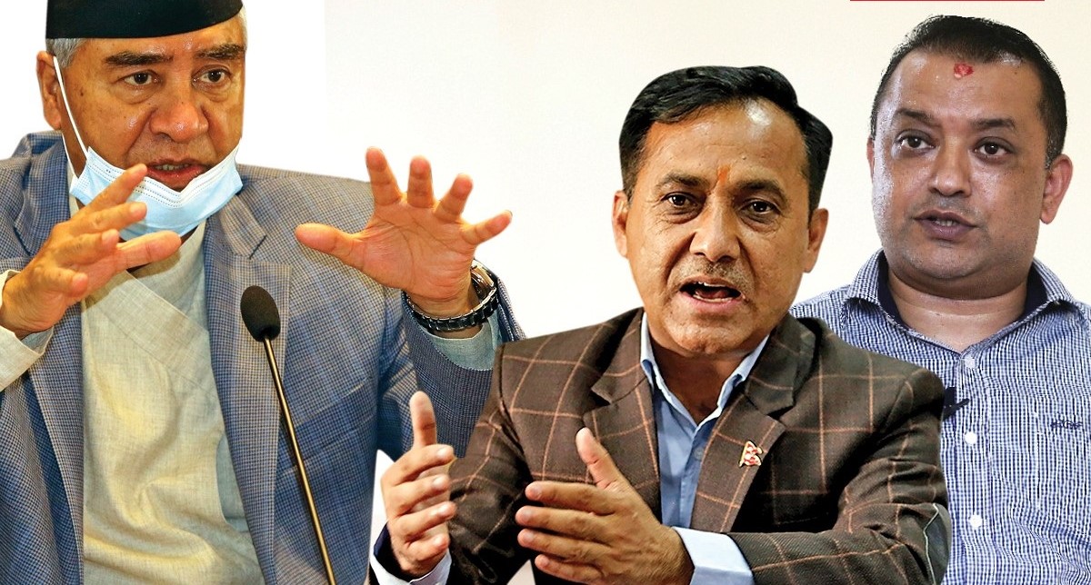 देउवालाई विश्वप्रकाशले भने : छ चोटी प्रधानमन्त्री बन्दा मेडल पाइने होईन, गगनलाई प्रस्ताव गर्नुस्